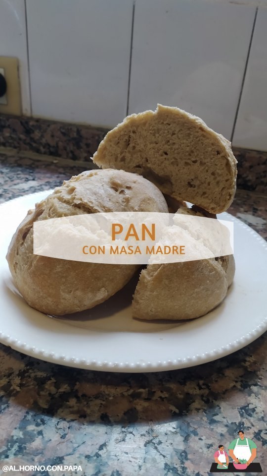 🍞 Pan con Masa Madre 🌾🥖