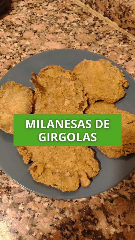🍄 Milanesas de Gírgolas 🍄
