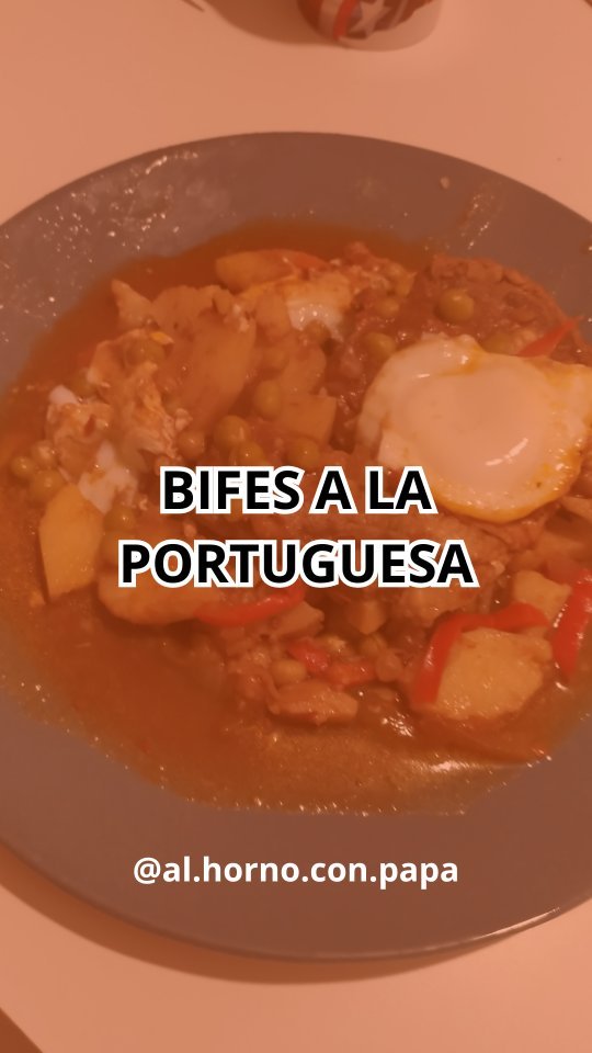 🥩 Bifes a la Portuguesa 🍅