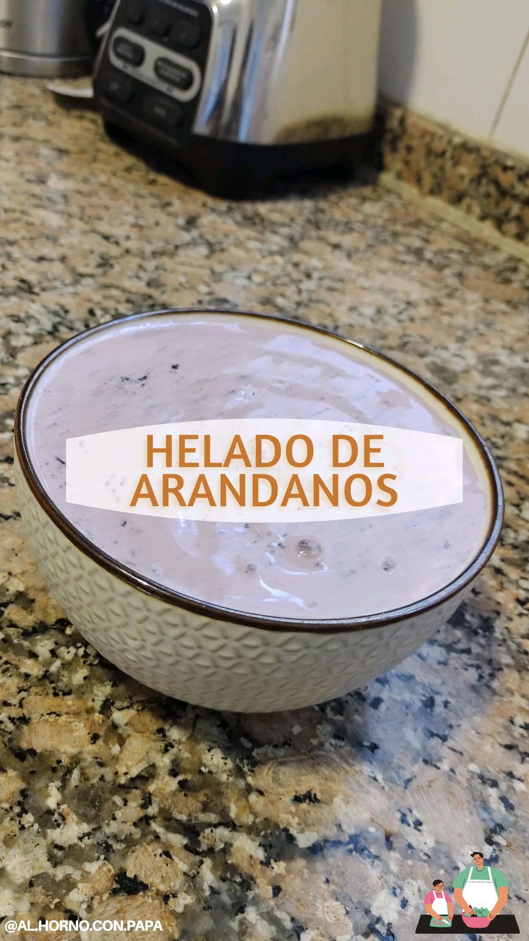 🍨 Helado de arándano 🍦