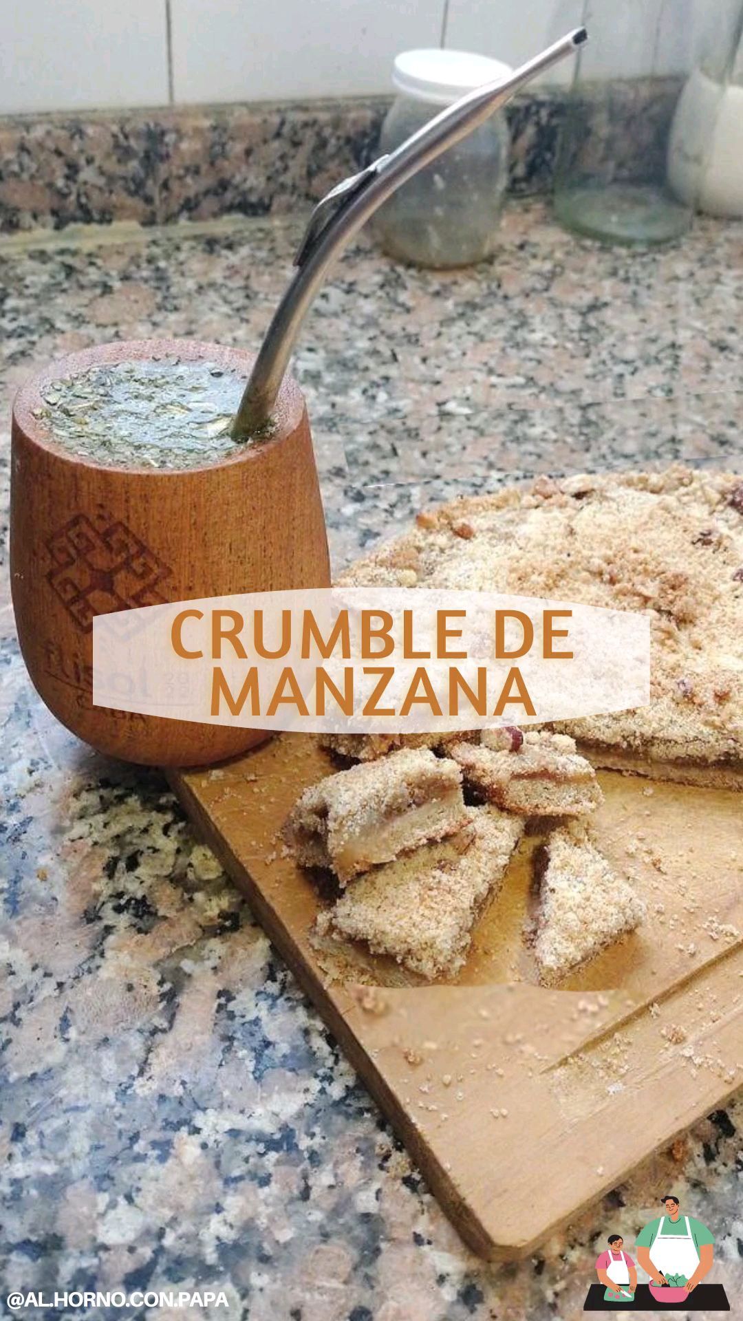 🍎 Crumble de manzana 🍏