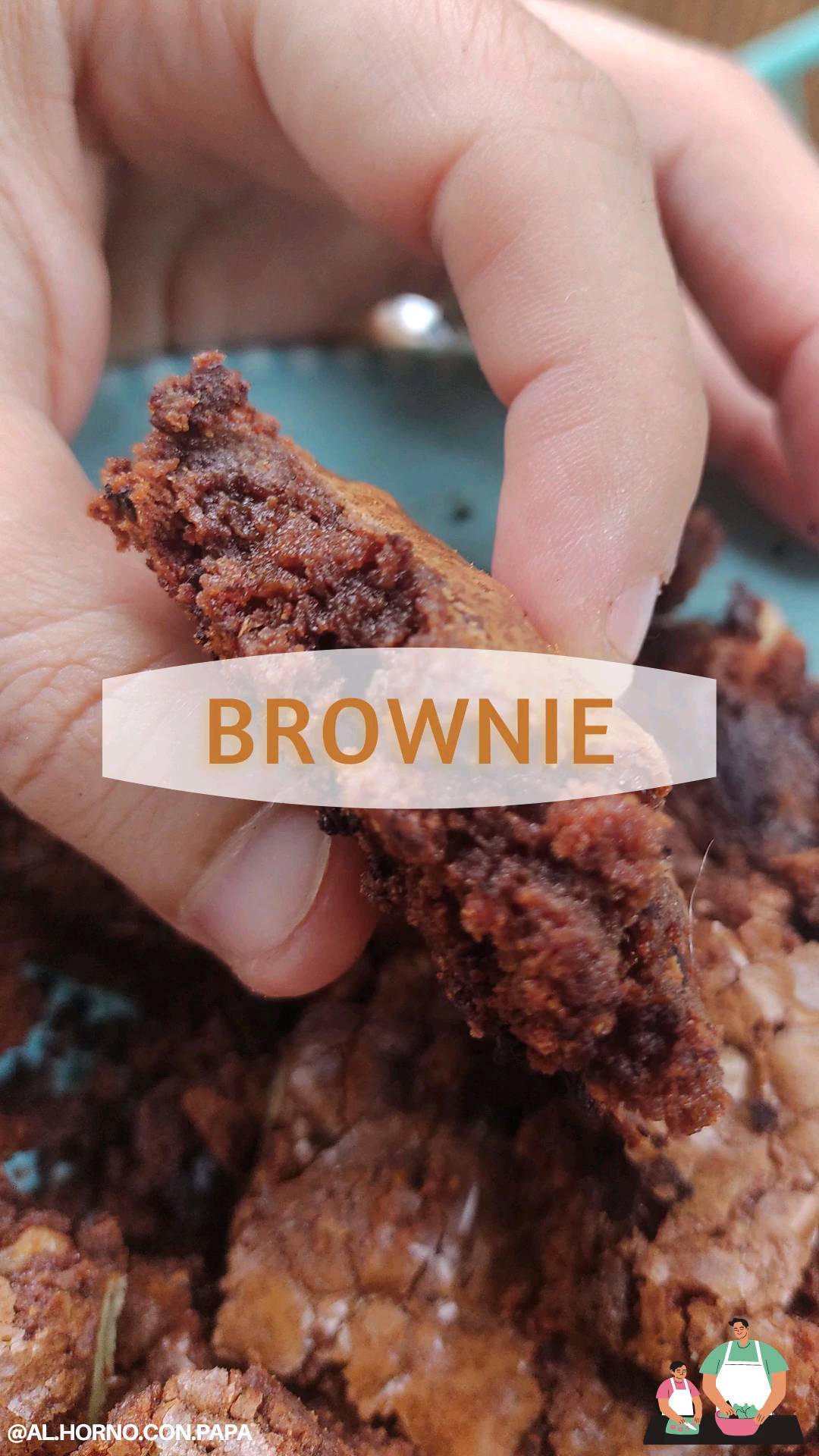 🍫 Brownie de chocolate con nueces 🍫