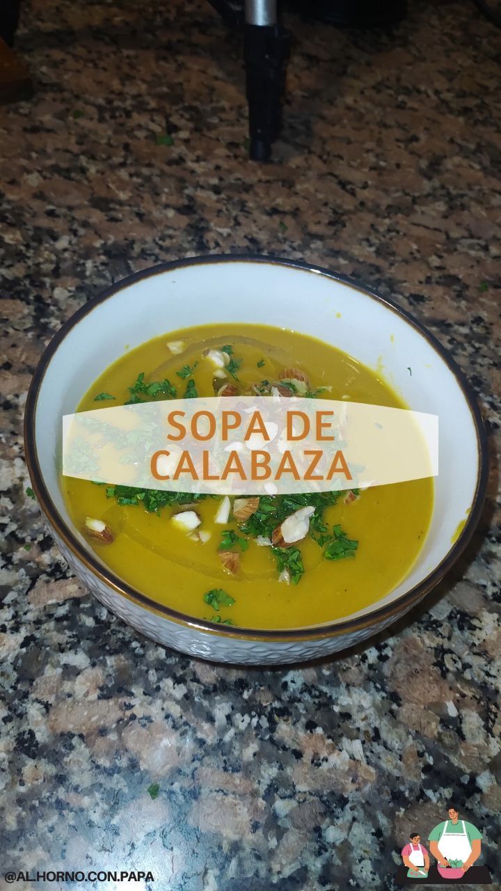 🎃 Sopa Crema de Calabaza 🎃