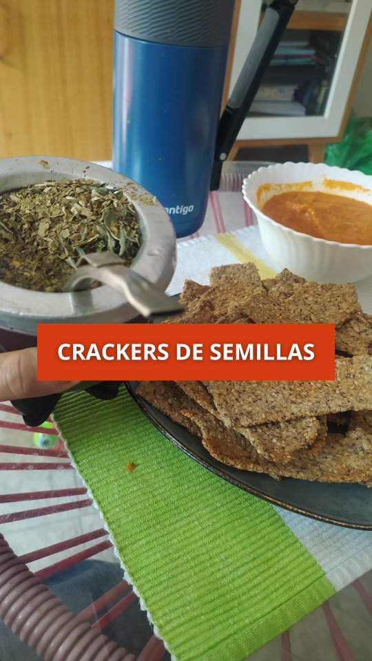 🌱 Crackers de semillas 🌱