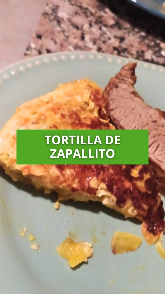 🧅 Tortilla de zapallito 🥕