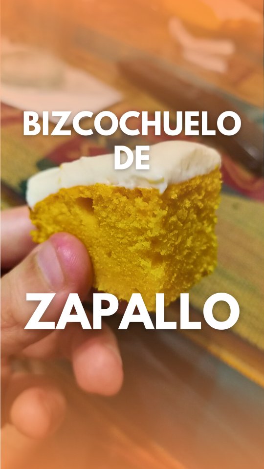 🍰 Bizcochuelo de zapallo 🎃