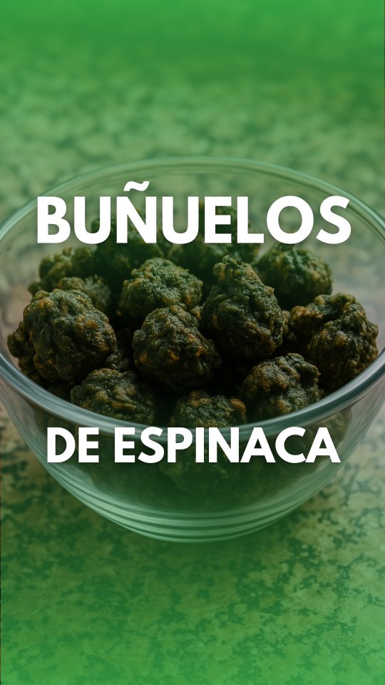 🥬 Buñuelos de espinaca 🥬