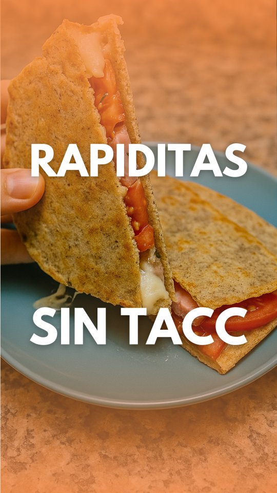 🌮 Tortillas sin trigo ni gluten 🌱