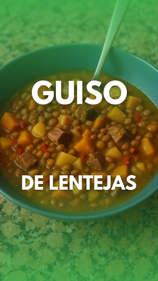 🥣 Guiso de lentejas 🥩🥔
