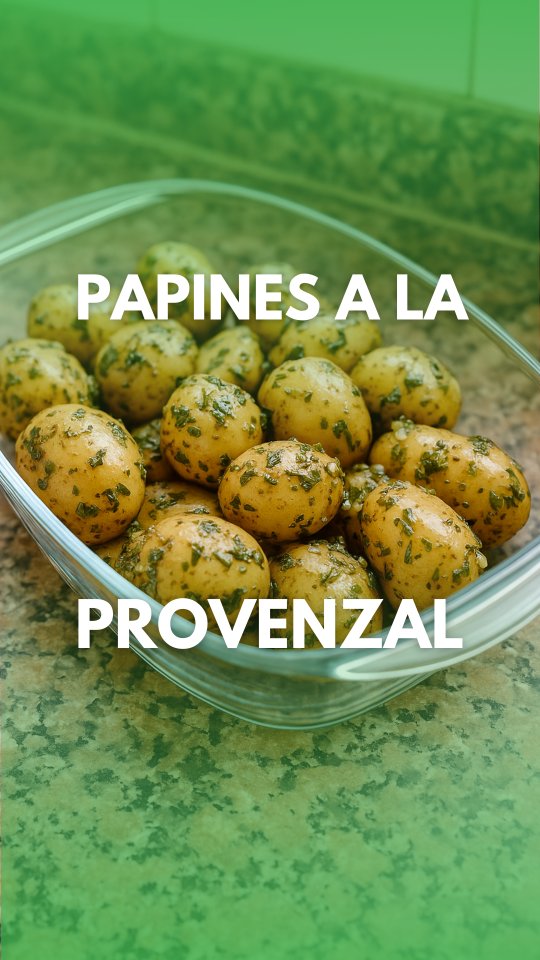 🥔 Papines a la provenzal 🌿