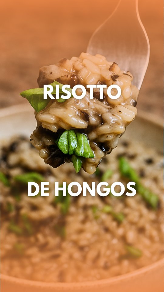 🍚 Risotto de hongos 🍄