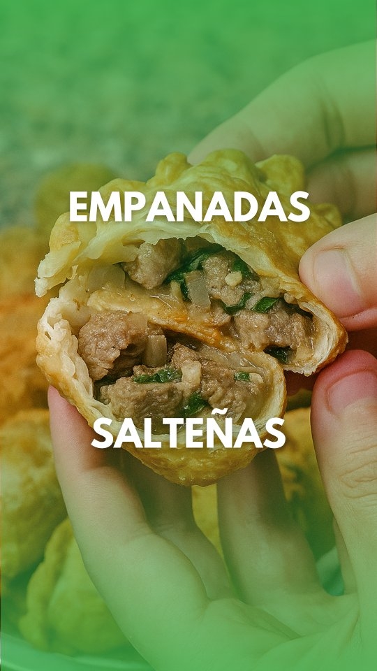 🥟 Empanadas tipo salteñas 🇦🇷🔥