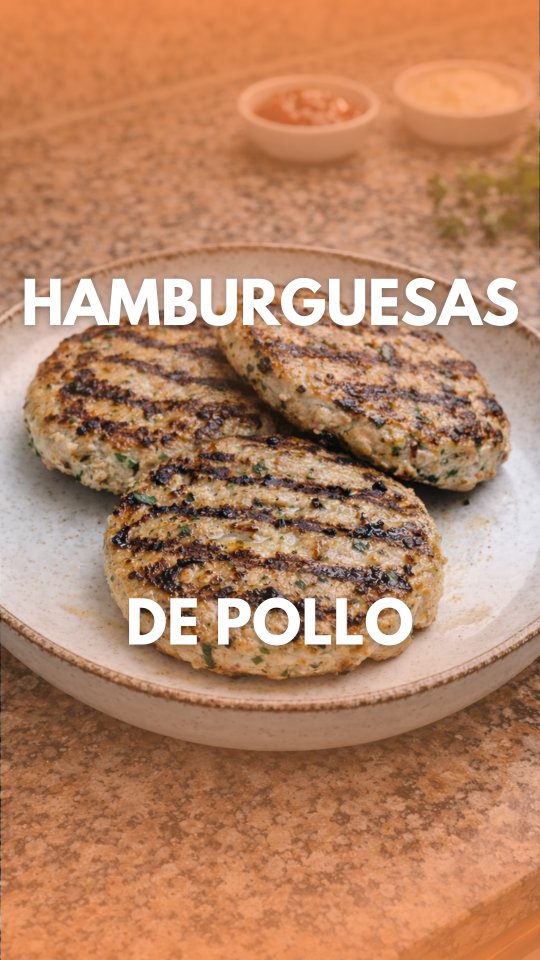 🍔 Hamburguesas de pollo 🍔
