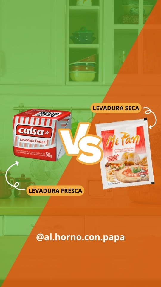 🍞 Levadura fresca vs. levadura seca 🍞