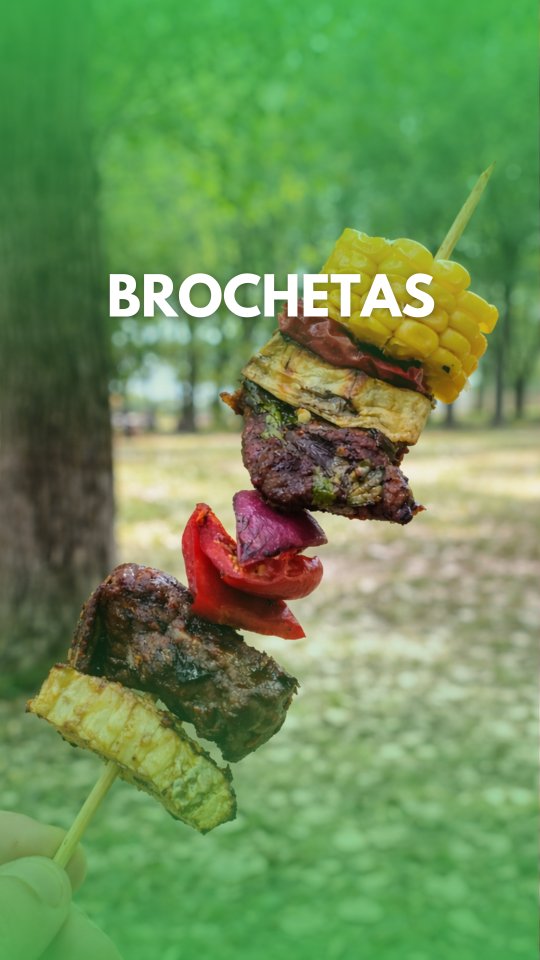 🔥 Brochetas a la parrilla 🔥