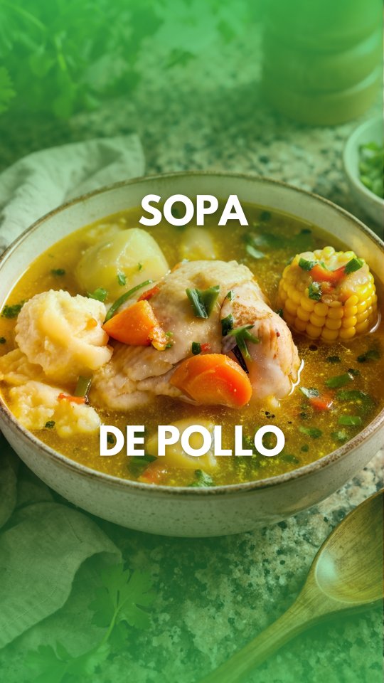 🍲 Sopa de pollo 🍲