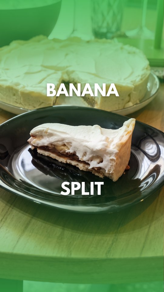 🍌🍫 Torta Banana Split 🍫🍌